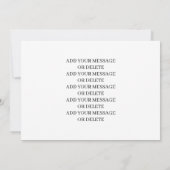 9 Bildfoto Collage Einladung (Rückseite)