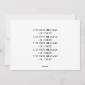 9 Bildfoto Collage Feiertagskarte (Rückseite)