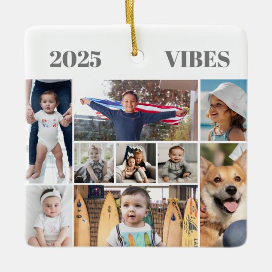 9 Bildfoto Collage Keramikornament (Vorderseite)