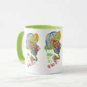 9 bis 5 MOTIVATOR-FROG-TASSE Tasse (Vorderseite Links)