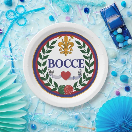9" BOCCE PAPPTELLER (Party)