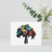 9.Bouquet Postkarte (Stehend Vorderseite)