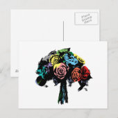 9.Bouquet Postkarte (Vorne/Hinten)