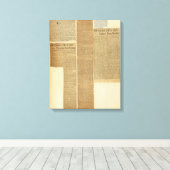 9 Clippings Leinwanddruck (Insitu (Holzboden))