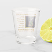 9. Connecticut Infanterie (BH) Schnapsglas (Rückseite)