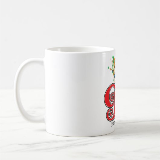 9 Damen-Tanzen Kaffeetasse (Links)