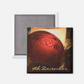 9. Dezember ・ Bauble ・ Magnet (Vorderseite/Rückseite)