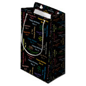 9. Dezember Geschenktasche Kleine Geschenktüte (Vorderseite Schrägansicht)