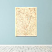 9 Eingelegte Tabelle Leinwanddruck (Insitu (Holzboden))