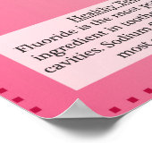 9. Fluor (F) Periodische Tabelle der Elemente Poster (Ecke)