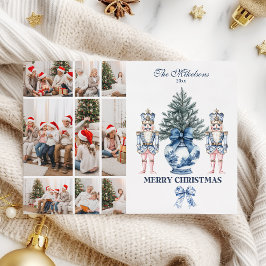 9 Foto Blue Chinoiserie Nutcracker Weihnachten