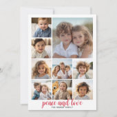 9 Foto Buffalo Kariert Weihnachten Roter Frieden u (Vorderseite)