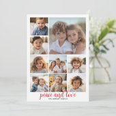 9 Foto Buffalo Kariert Weihnachten Roter Frieden u (Stehend Vorderseite)