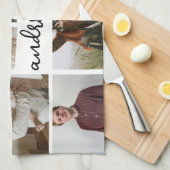 9 Foto Collage Familienküche Handtücher (Viertel Falte)