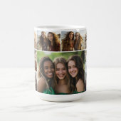 9-Foto-Collage-Galerie-Raster -- Weiß Kaffeetasse (Mittel)