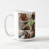 9-Foto-Collage-Galerie-Raster -- Weiß Kaffeetasse (Links)