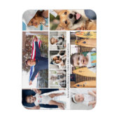 9 Foto Collage Liebe Sie Mama Unternamen Magnet (Vertikal)