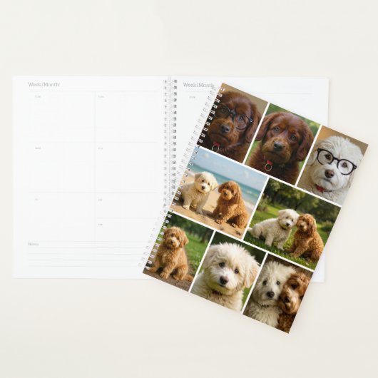 9 Foto-Collage und Text personalisiert Planer (Anzeige)