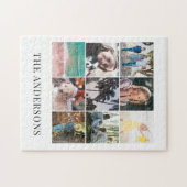 9 Foto Collage White Jigsaw Puzzle (Horizontal)