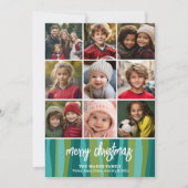 9 Foto - Frohe Weihnachten - Abstrakte Wellen 2023 (Vorderseite)