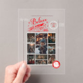 9 Foto Polar Express Weihnachtskarte Acryleinladungen (Insitu (Handheld))