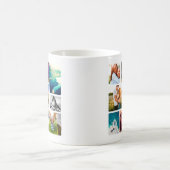 9 Foto Rounded Collage Tasse (Mittel)