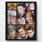 9-Foto-Schwarz-Display Fotoplatte (Vorderseite)