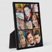 9-Foto-Schwarz-Display Fotoplatte (Seite)