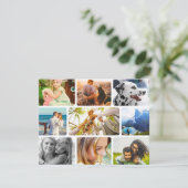 9 Foto Vorlage für Geburtstagskarten (Stehend Vorderseite)