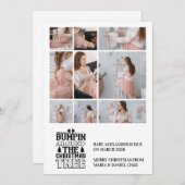 9 Foto Weihnachtsbaum Schwangerschaft Ankündigung (Vorne/Hinten)