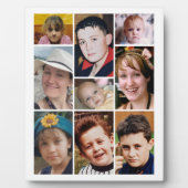 9-Foto-Weiß-Display Fotoplatte (Vorderseite)