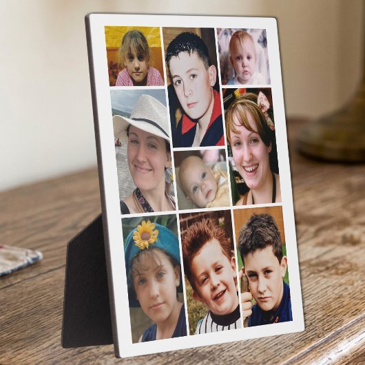 9-Foto-Weiß-Display Fotoplatte