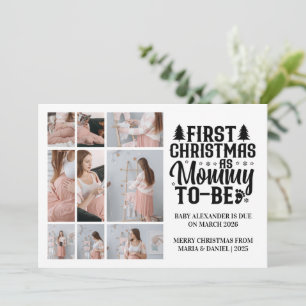 9 Foto werdende Mamma Weihnachten Schwangerschaft