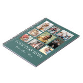 9 FotoCollage-Familie Notizblock (Linke Seite)