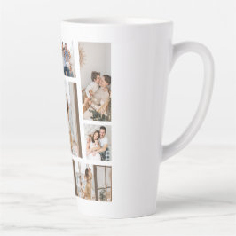 9 FotoCollage Template personalisieren Latte Tasse