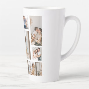 9 FotoCollage Template personalisieren Latte Tasse