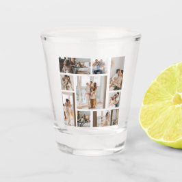 9 Fotomaterial Template personalisieren Shootglas Schnapsglas
