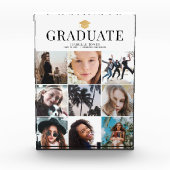 9 Fotos Weißer Abschluss Foto (Vorderseite)