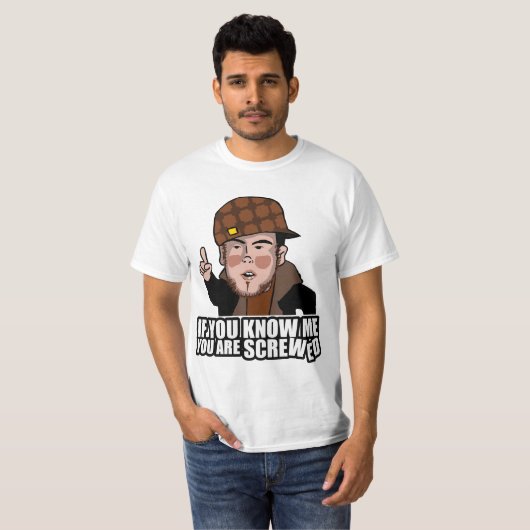 9 GAG-T - SHIRT - SCUMBAG STEVE (Vorne ganz)