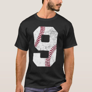 9. Geburtstag 2013 Baseball Boys Kids 9. T-Shirt