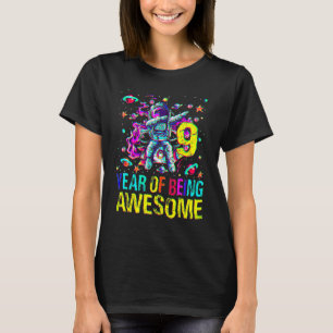 9. Geburtstag als Phantastischer Astronaut T-Shirt