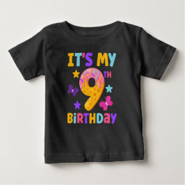 9. Geburtstag Baby T-shirt