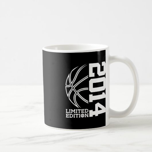 9. Geburtstag Basketball Limited Edition 2014 1 Kaffeetasse (Rechts)