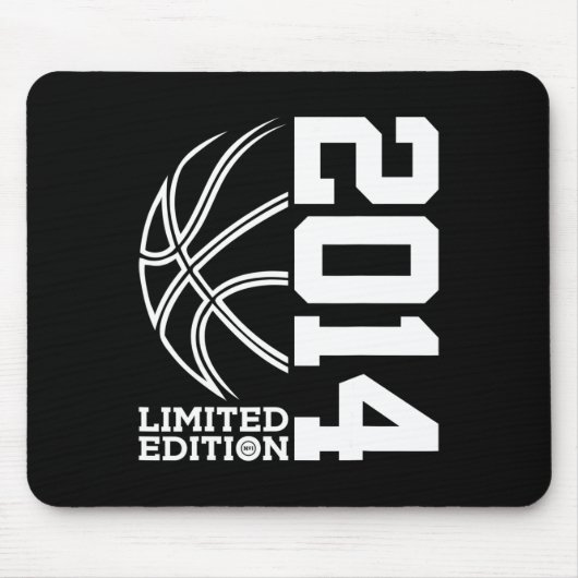 9. Geburtstag Basketball Limited Edition 2014 1 Mousepad (Vorne)