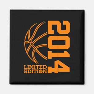 9. GEBURTSTAG BASKETBALL LIMITED EDITION 2014 MAGNET