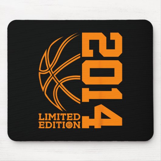9. GEBURTSTAG BASKETBALL LIMITED EDITION 2014 MOUSEPAD (Vorne)