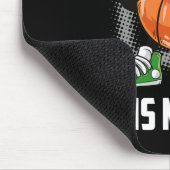 9. Geburtstag Basketball Spielspass 9 Jahre Altes  Mousepad (Ecke)