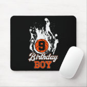 9. Geburtstag Basketball Thema Geburtstag Junge 9Y Mousepad (Mit Mouse)