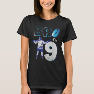 9. Geburtstag Eishockey Boy 9 Jahre Altes Hockey-S T-Shirt