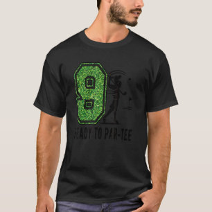 9. Geburtstag Golfer Boy Neunjährige Golf Player T-Shirt